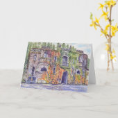 Carte Château Montelena (Fleur jaune)