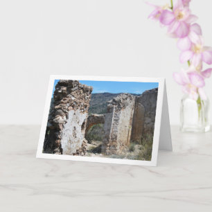 Carte Château Old Domeño, Valence, Espagne, Espagne