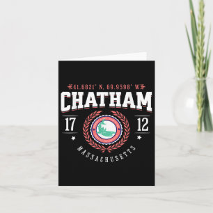 Carte Chatham Ma Cape Cod Souvenir Plage requin Nautique