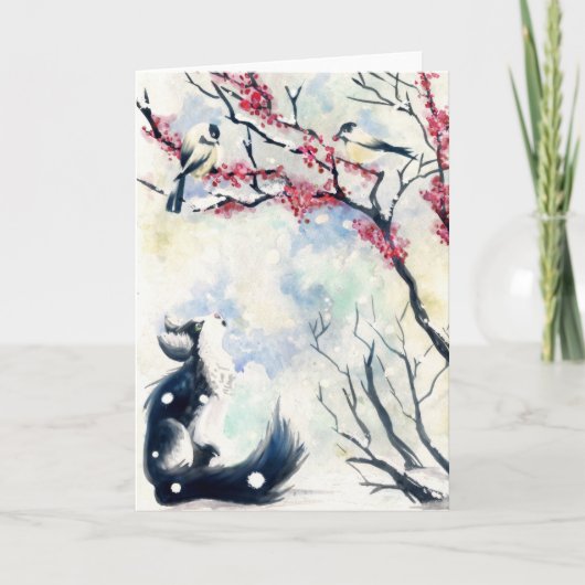 Carte Chaton de Chickadee (Devant)