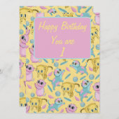 Carte Chatons (Devant / Derrière)