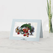 Carte Chatons mignons du cru 3, panier des pommes faites (Dos)