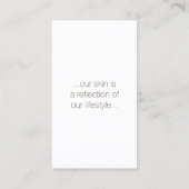 Carte chatoyante dermatologue du centre de soins d (Dos)