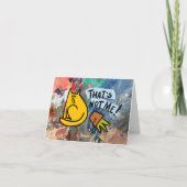 Carte Chats amusants, lait et magie. (Dos)