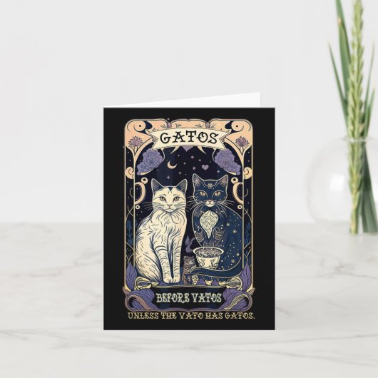 Carte Chats avant les mecs sauf si le mec a des chats  (Devant)