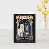 Carte Chats avant les mecs sauf si le mec a des chats  (Fleur jaune)