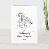 Carte Chats d'amour (Dos)