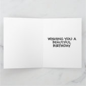 CARTE CHATS DE CHAT FILLE & GINGER ANNIVERSAIRE GRANDE C (Intérieur)