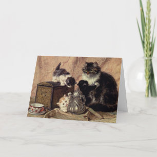 Carte Chats de la fête des mères