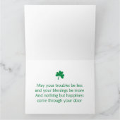 Carte Chats de la Saint-Patrick (Intérieur)