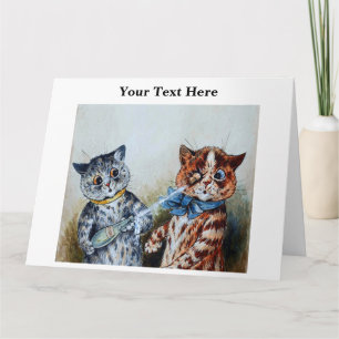 Carte Chats de Louis Wain 3