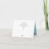 Carte Chats de Noël Fantaisistes et Gais Chatmus (Dos)