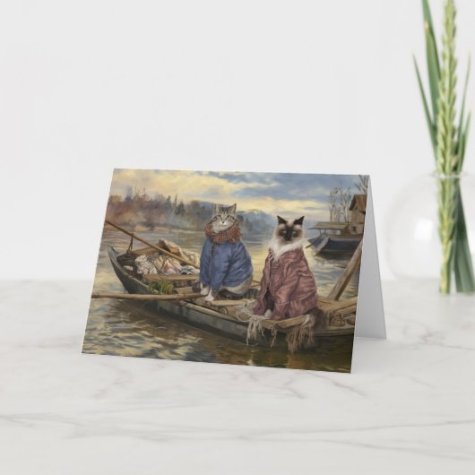 Carte Chats de rivière (Devant)