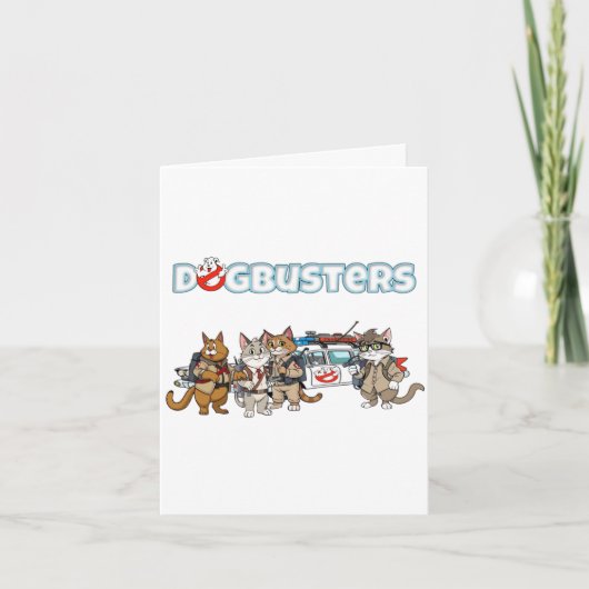Carte Chats Dogbusters (Devant)