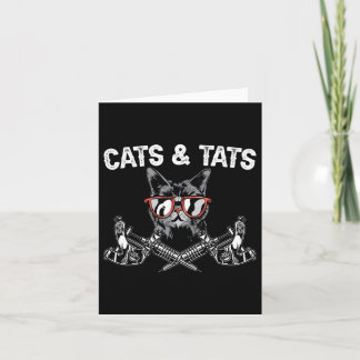 Carte Chats Et Tats Encaissant Tatouage Adulte Tatouage