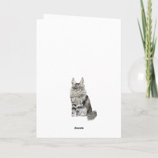 Carte Chats mignons | HEUREUSE SAINTE-VALENTIN AMOUREUX  (Dos)