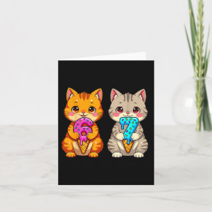 Carte Chats Mignons Kawaii Neko 67 Drip Mème Drôle Six S