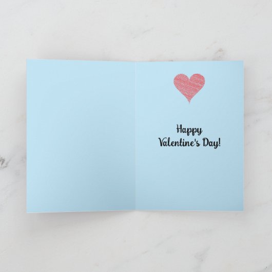 Carte Chats modifiables serrant la Saint-Valentin (Intérieur)