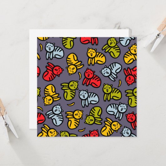 Carte Chats plus bananes (Devant/Arrière en situation)