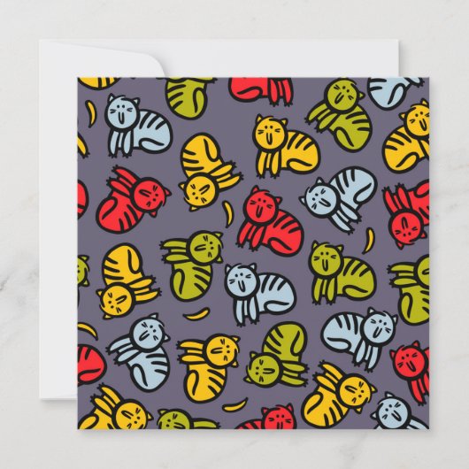 Carte Chats plus bananes (Devant)