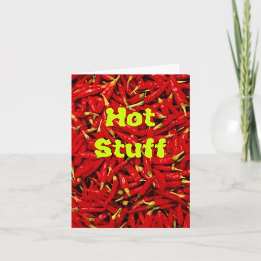 CARTE CHAUD (Devant)