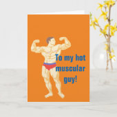 Carte Chaud musicien (Fleur jaune)