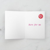 Carte chaude d'amour (Intérieur)