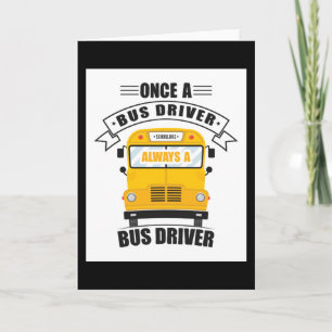 Carte chauffeur de bus