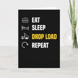 Carte Chauffeur de camion Chauffeur de camionnette