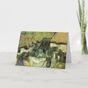 Carte Chaumières à Jorgus par Vincent van Gogh