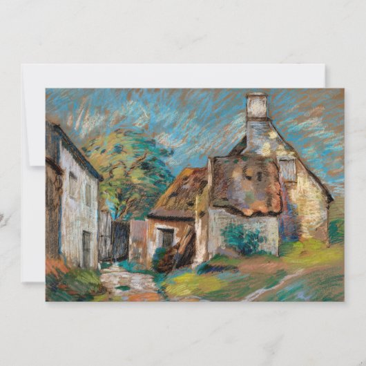 Carte Chaumières | Armand Guillaumin (Devant)