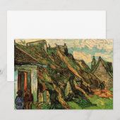 Carte Chaumières en grès par Vincent van Gogh (Devant / Derrière)