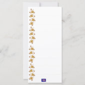 Carte chaussette de Noël (Dos)