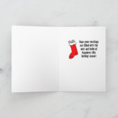 Carte Chaussettes de Noël en I-Beam (Intérieur)