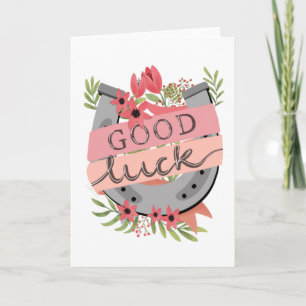 Carte Chaussure de cheval de bonne chance