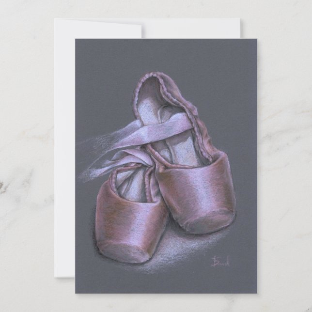 Carte Chaussure de Pointe (Devant)