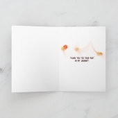 Carte Chaussure en bois hollandais merci (Intérieur)