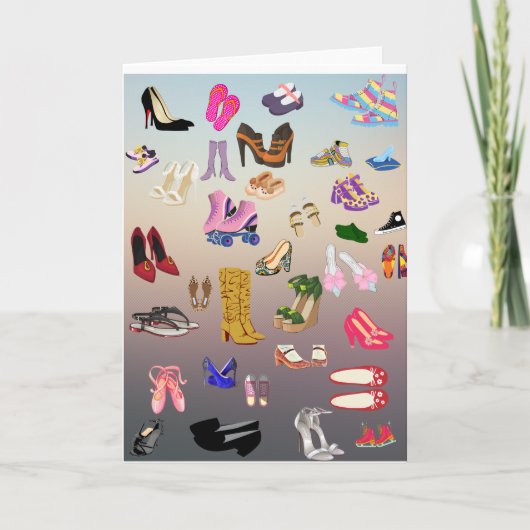 Carte Chaussures (Devant)