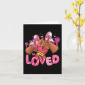 Carte Chaussures Afro pour femmes de la Saint-Valentin a (Fleur jaune)