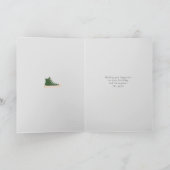 Carte Chaussures baskets haut de gamme design anniversai (Intérieur)