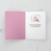 Carte Chaussures bébé pour nièce (Intérieur)