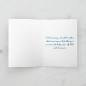 Carte Chaussures de baptême de garçons (Intérieur)