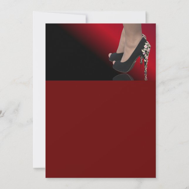 Carte Chaussures de belle dame (Devant)