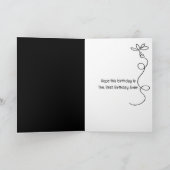 Carte Chaussures De Selle Rétro Anniversaire Avec Margue (Intérieur)