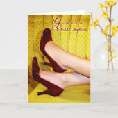 Carte Chaussures Ruby (Fleur jaune)