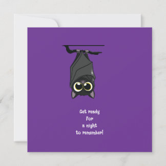 Carte Chauve-souris mignonne suspendue