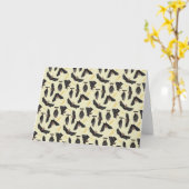 Carte chauves-souris jaune (Fleur jaune)