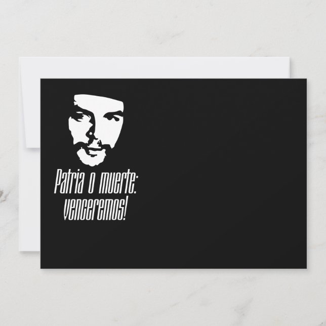 Carte Che Guevara (Devant)