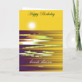 Carte cheason de brenda de papy de joyeux anniversaire (Dos)