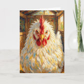 Carte Checking on You | Funny Chicken (Devant)